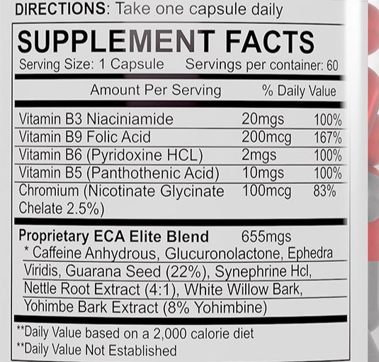 HardRock Supplements ECA Elite