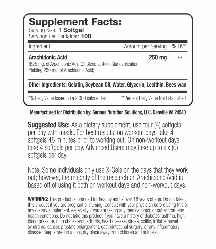 SNS (Serious Nutrition Solutions) X-Gels 