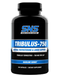 SNS (Serious Nutrition Solutions) Tribulus-750 120ct, 240ct.