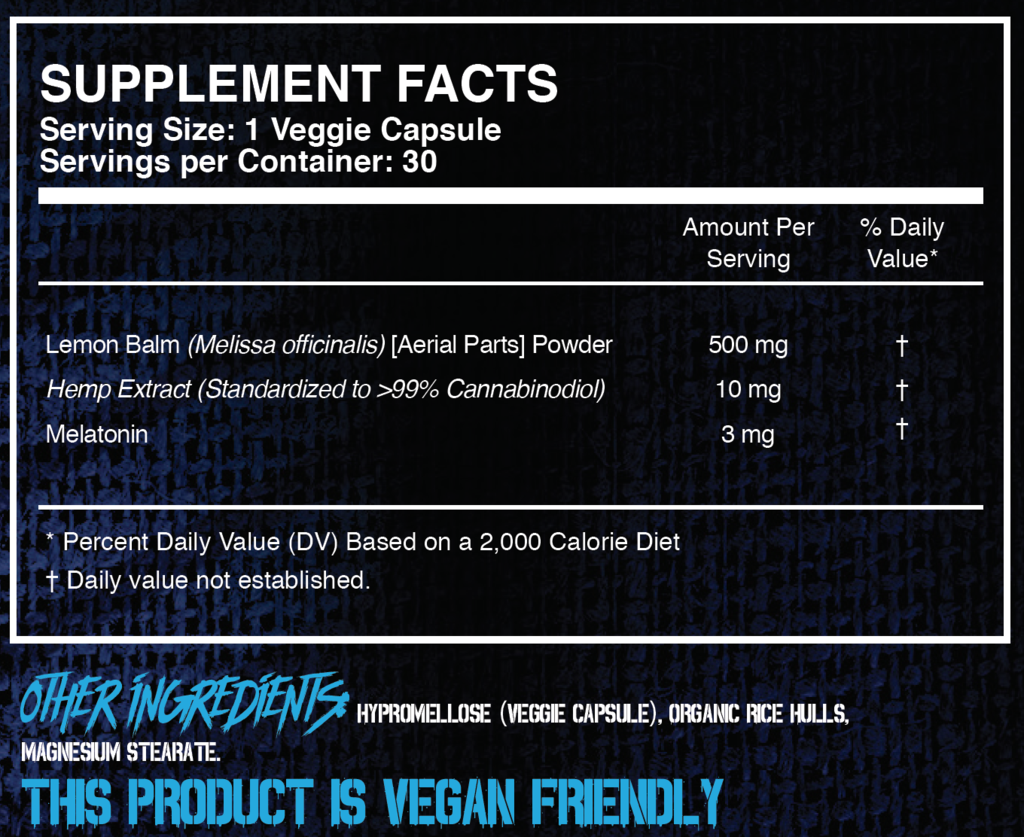 Outbreak Nutrition Sleep