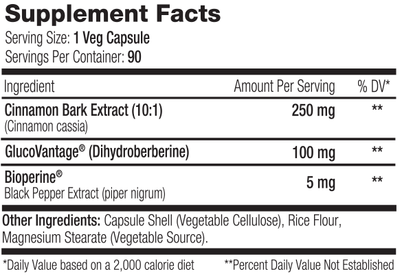 SNS (Serious Nutrition Solutions) GlucoVantage XT