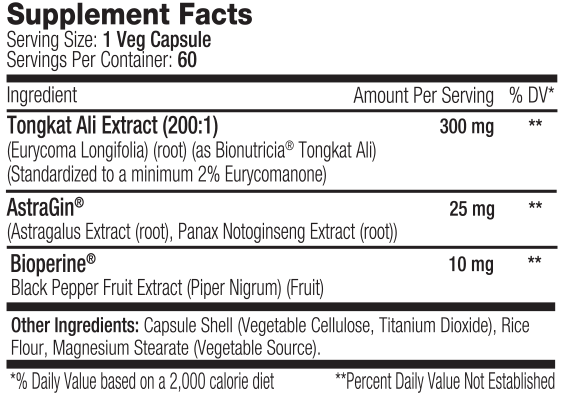 SNS (Serious Nutrition Solutions) Tongkat Ali XT