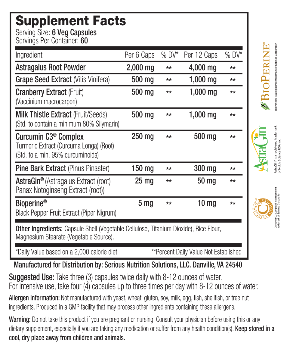 SNS (Serious Nutrition Solutions) Kidney Assist XT