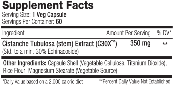 SNS (Serious Nutrition Solutions) Cistanche XT