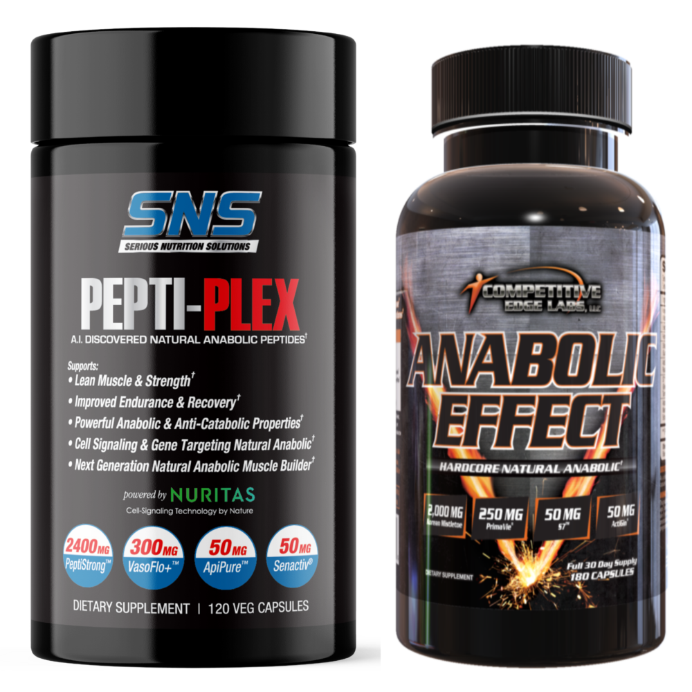 SNS Pepti-Plex+Competitive Edge Labs Anabolic Effect Monster  Value Stack
