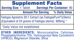 Hi-Tech Pharmaceuticals Fadogia Agrestis 20:1