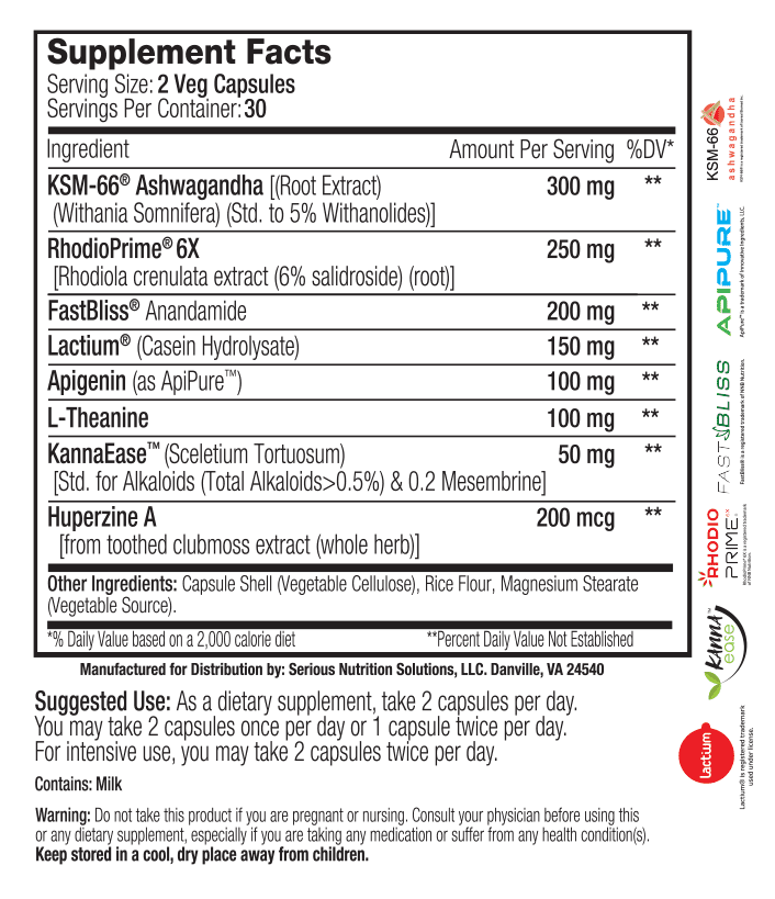 SNS (Serious Nutrition Solutions) Mood Support XT