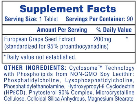 Hi-Tech Pharmaceuticals Grape Seed