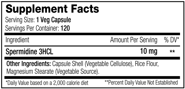 SNS (Serious Nutrition Solutions) Spermidine XT