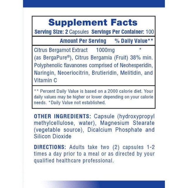Hi-Tech Pharmaceuticals Citrus Bergamot