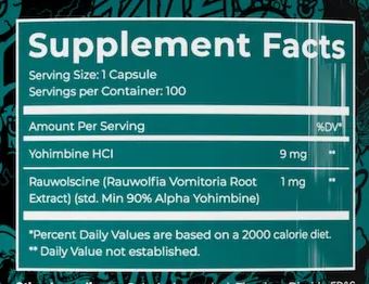 Dark Labs Double Yohimbine