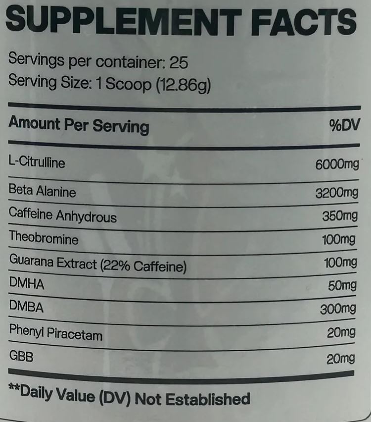 KJ Labs Dooms Day Pre