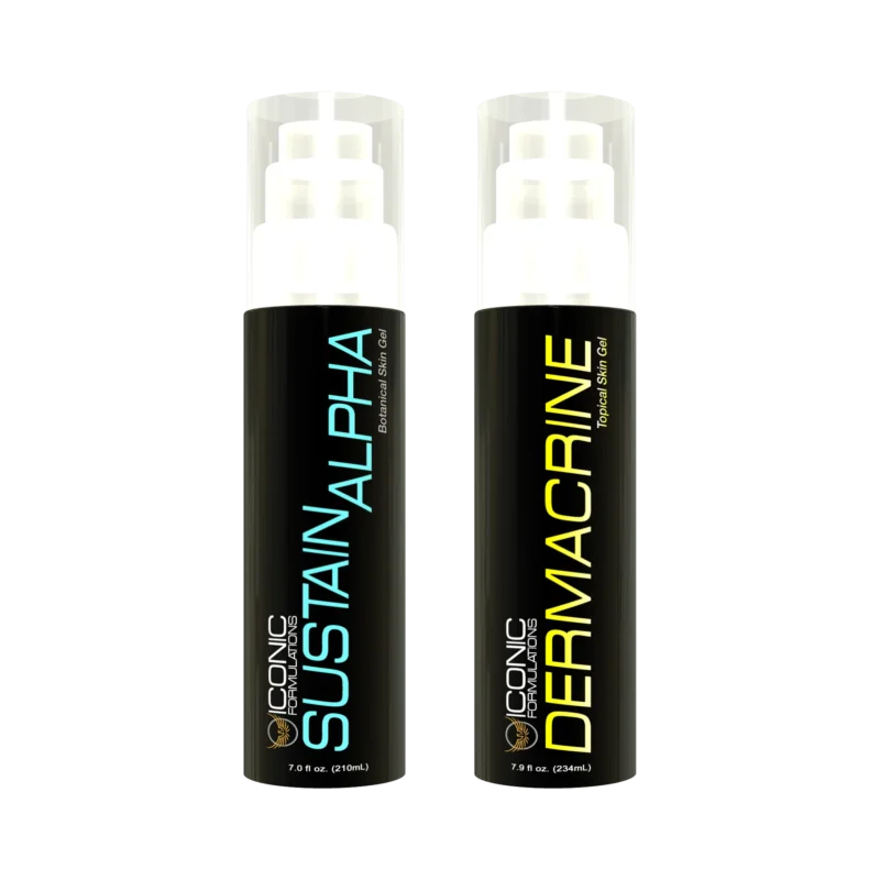 Iconic Formulations Dermacrine Sustain Alpha Stack