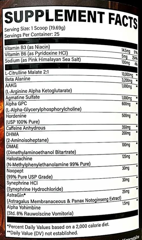 illicit Supps Judgement Day Pre