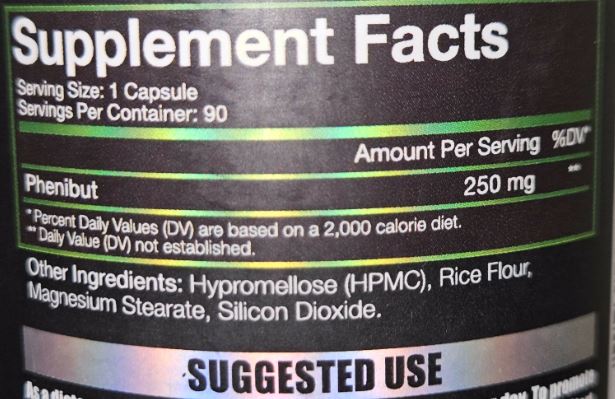 RCN Nutrition Phenibut