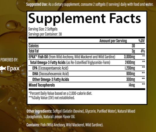 Infinis Nutrition Omega-3 rTG