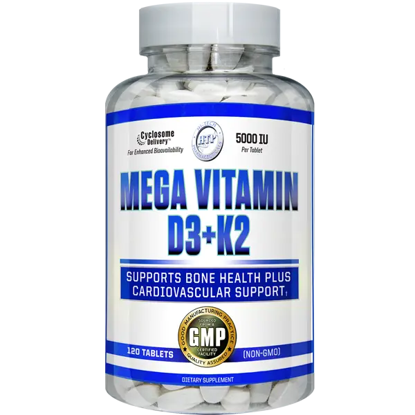Hi-Tech Pharmaceuticals Mega Vitamin D3 + K2