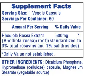 Hi-Tech Pharmaceuticals Rhodiola Rosea