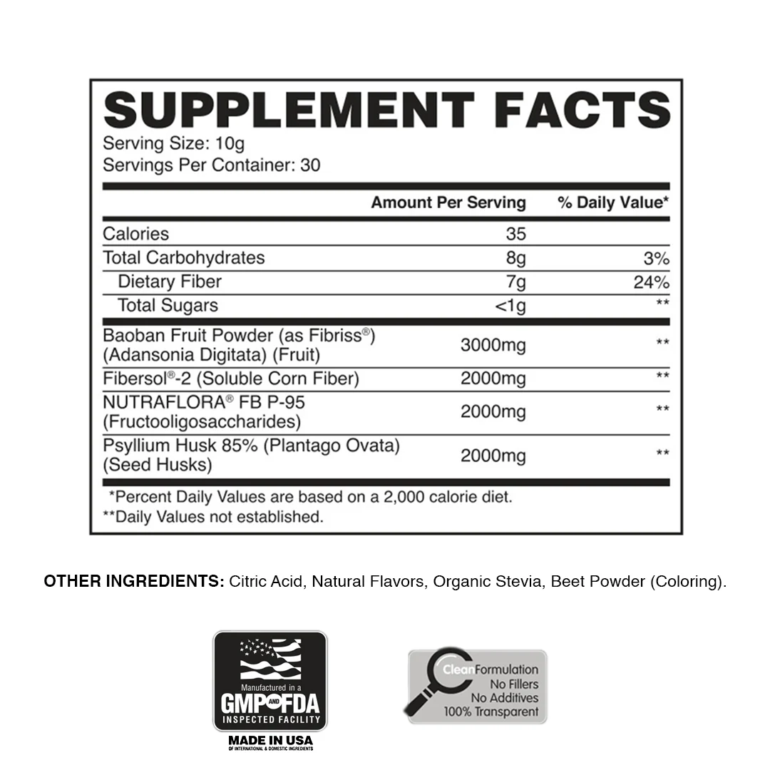 Apollon Nutrition Fiber Fuel