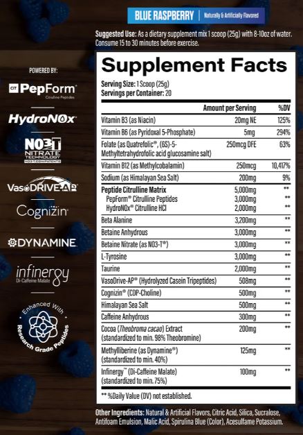 Infinis Nutrition Pre Peptide 226