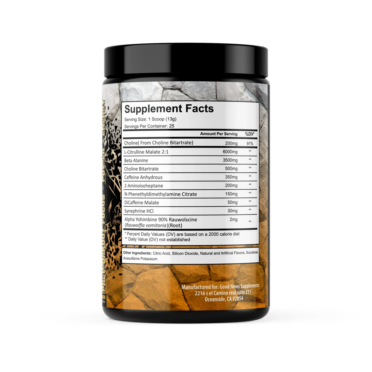 Supreme Sports Nutrition (Good News Supplements) Deliverance Pre