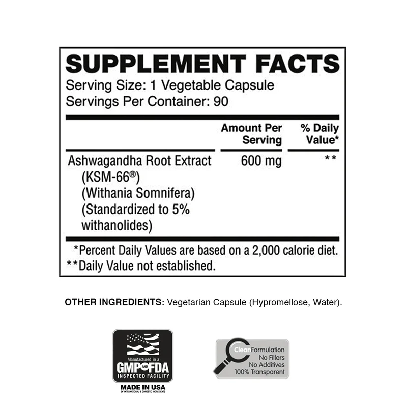 Apollon Nutrition Ashwagandha KSM-66