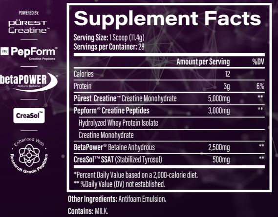 Infinis Nutrition Creatine Peptide 780