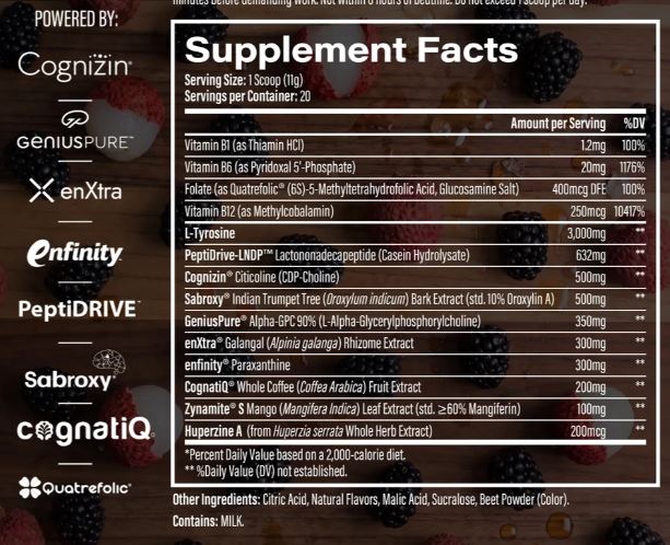 Infinis Nutrition Cognition Peptide 143