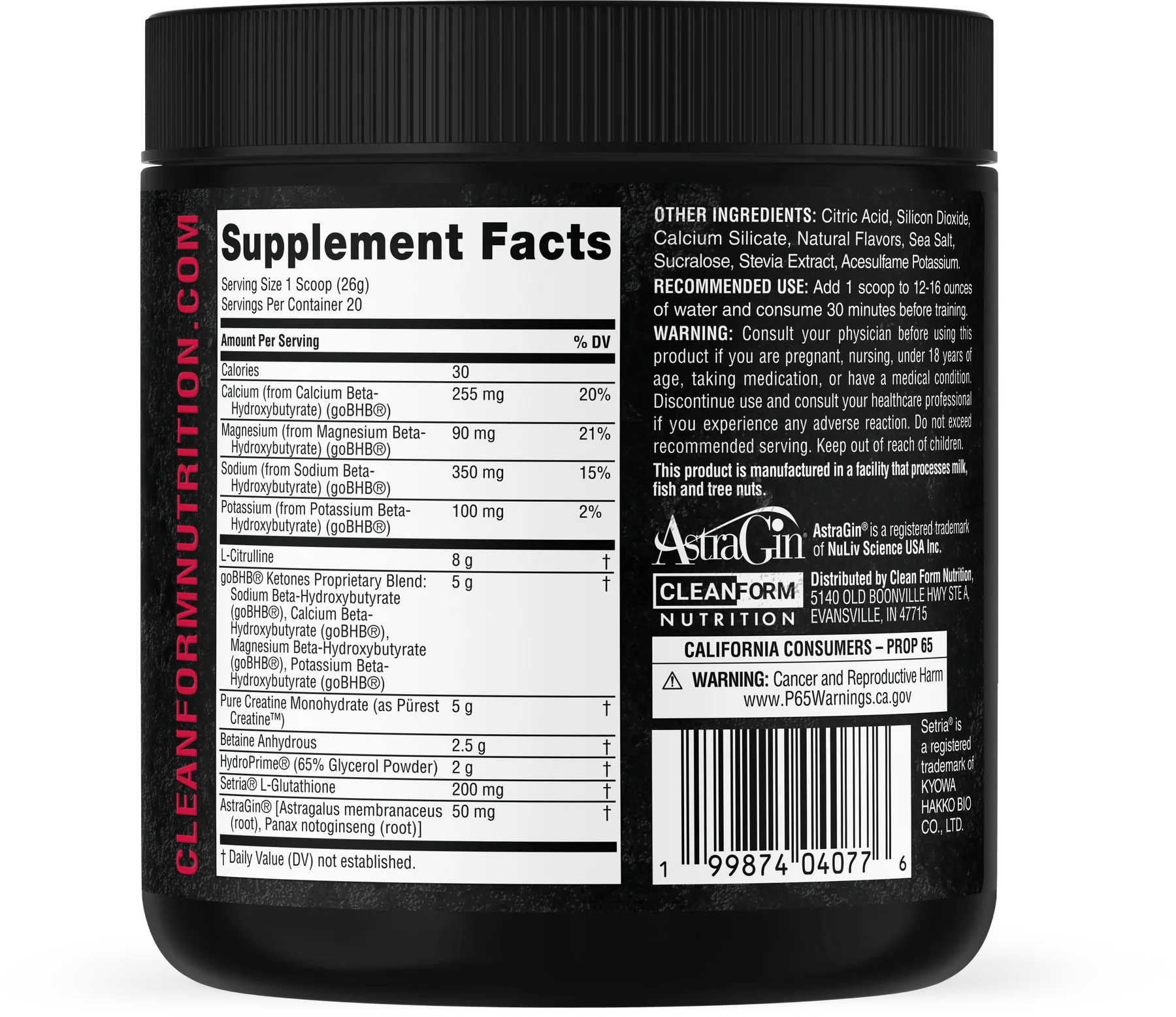 CleanForm Nutrition Birds of Prey