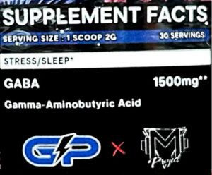 Project M Supplements Gaba