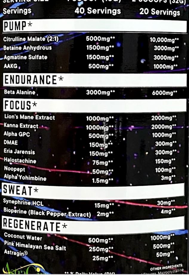 illicit Supps MindWarp Nootropic Pump Formula