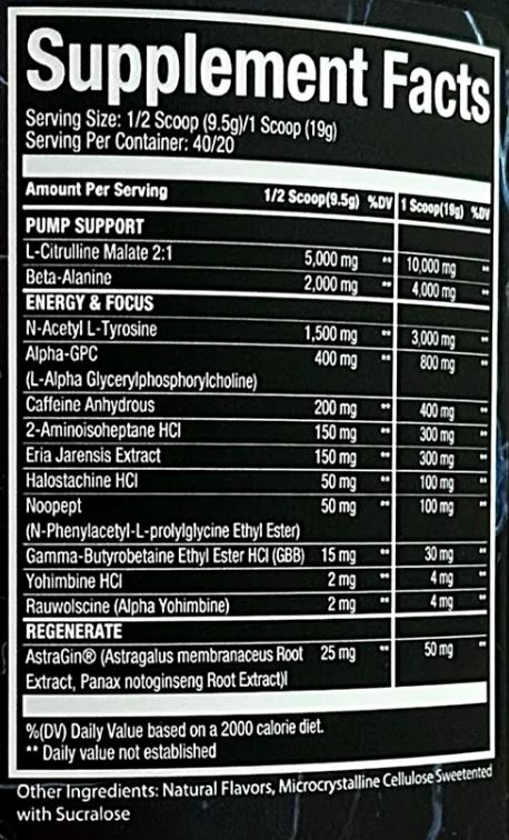illicit Supps High Stim Hitter