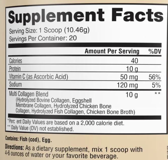 CleanForm Nutrition Iron Feather Collagen