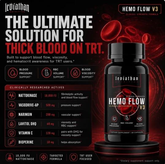 Leviathan Nutrition Hemo Flow V3
